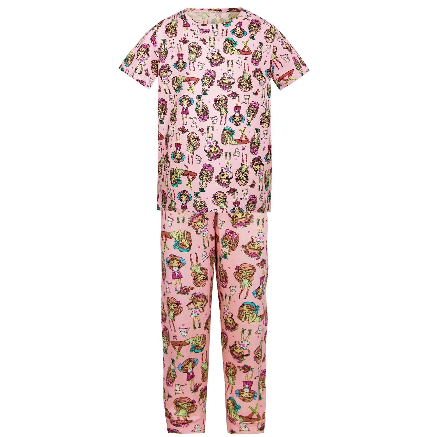 Пижама ИНОВО GS1079/розовый-Д - фото 1