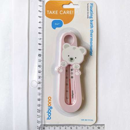 Термометр для воды Babyono для купания новрожденных арт 777/03 Мишка