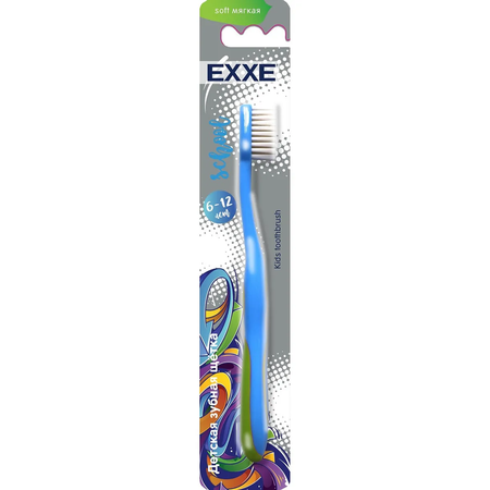 Зубная щетка EXXE Baby мягкая 6 - 12 лет 1 шт