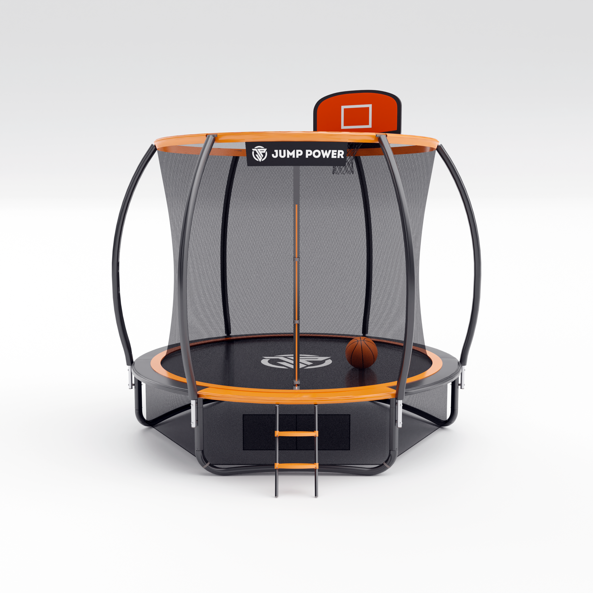 Батут Jump Power Pro Inside Basket Orange - фото 1