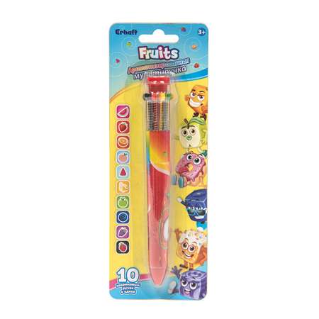 Ручка Erhaft Fruits ароматизированная 10цветов 41251