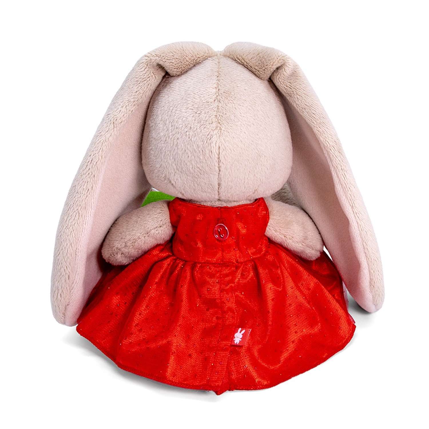 Мягкая игрушка BUDI BASA Зайка Ми в красном платье 15 см SidX-427 - фото 3