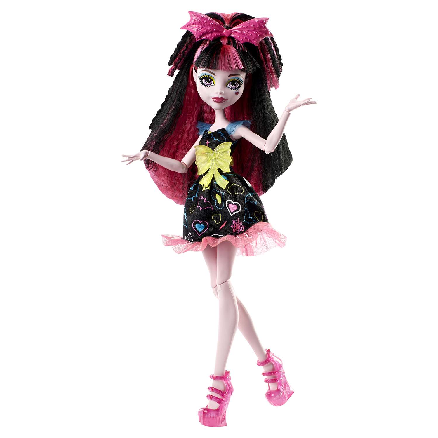 Кукла Monster High Неоновые монстряшки в ассортименте DVH65 - фото 5