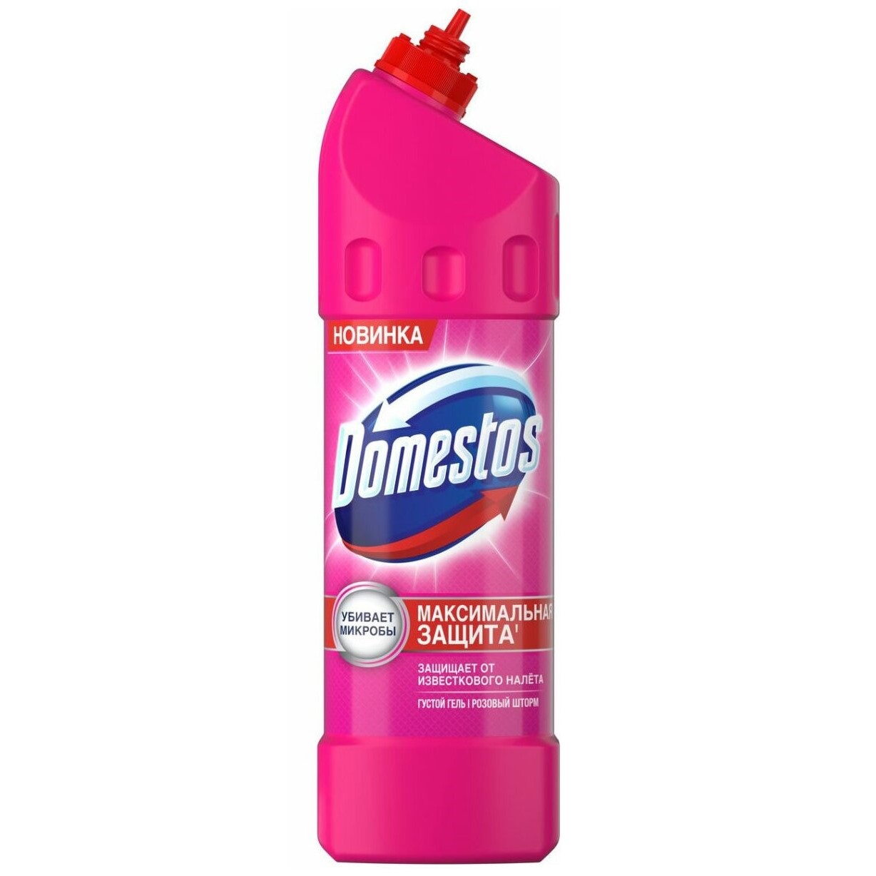 Чистящее средство Domestos Розовый шторм 24ч 750мл - фото 1