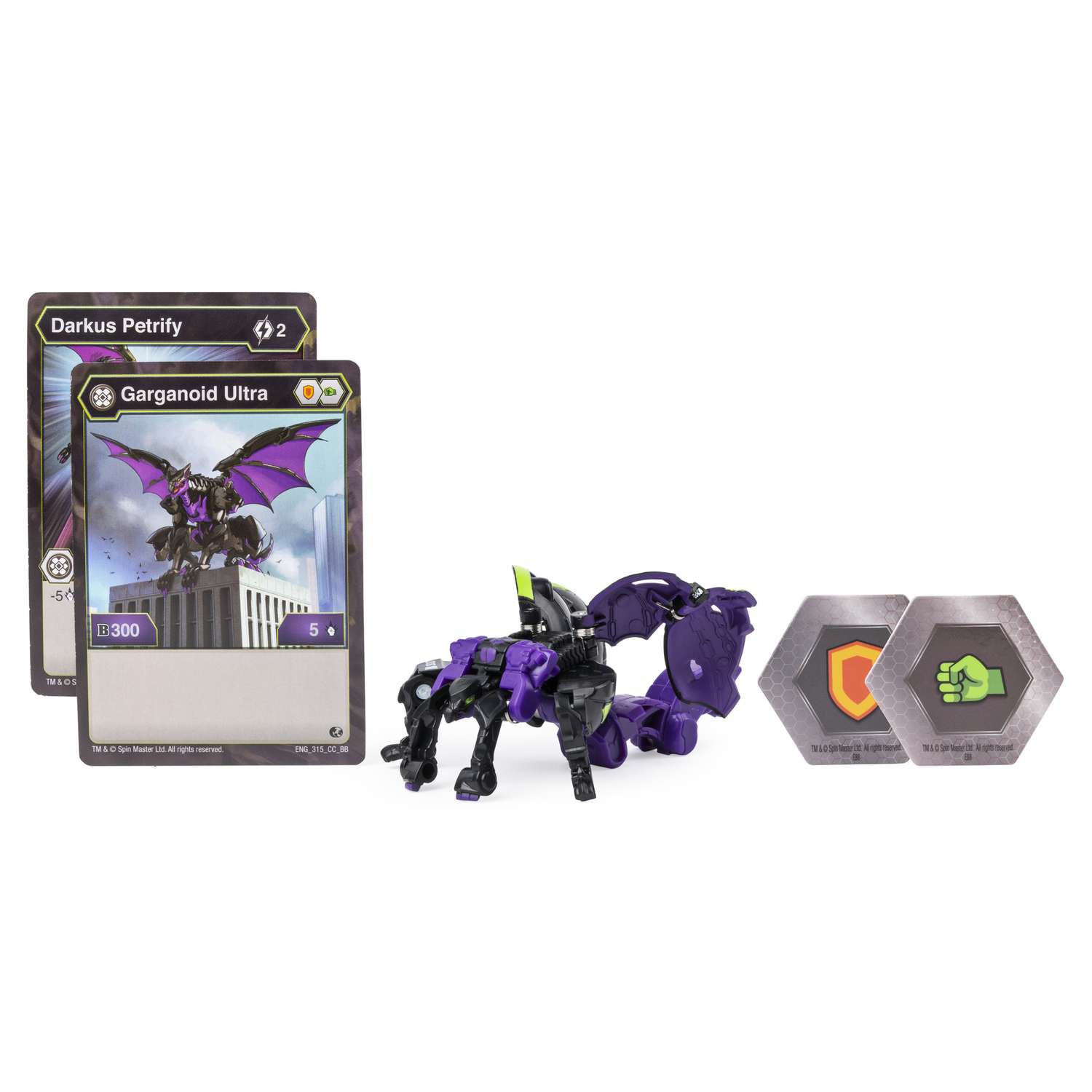 Фигурка-трансформер Bakugan Ультра Gargoyle Black 6045146/20109044 - фото 1