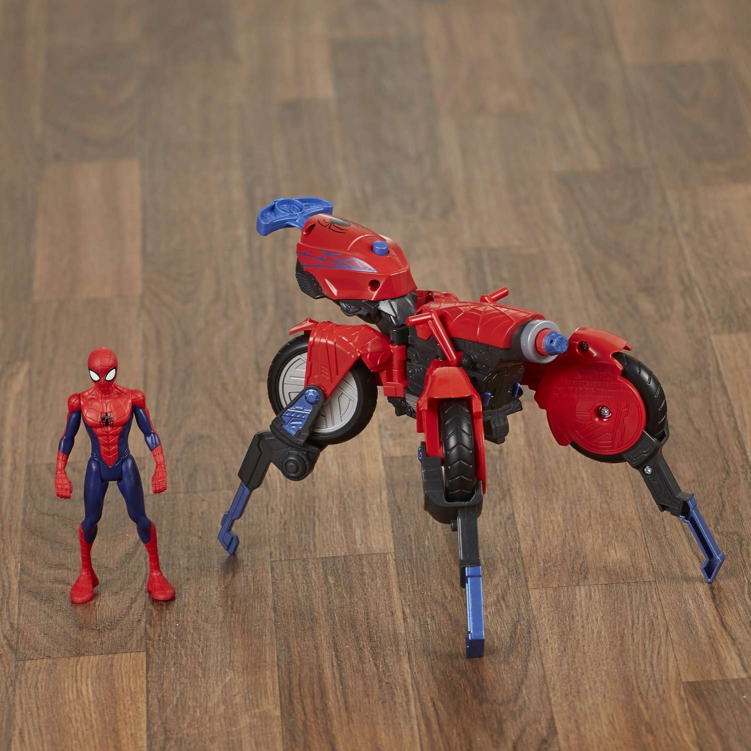 Фигурка Человек-Паук (Spider-man) Человек Паук и транспорт E0593EU4 - фото 17