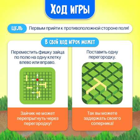 Настольная игра Лас Играс KIDS «Скоростные зайцы», 2-4 игрока, 5+