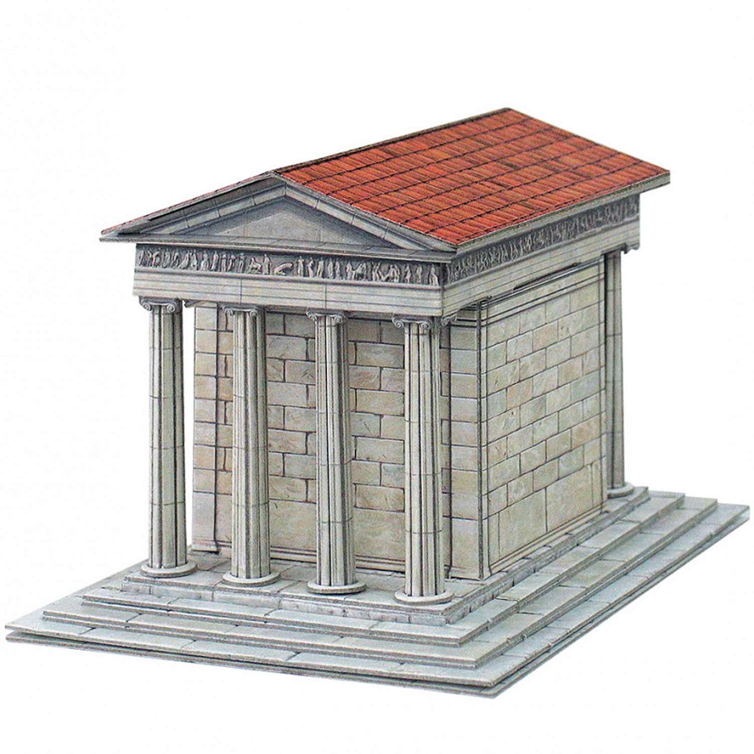 Сборная модель Умная бумага Храм Ники Аптерос 338 338 - фото 2