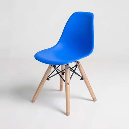 Стул детский DERSTUHL 110 Wood Eames синий