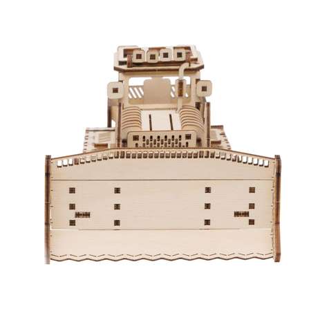 Сборная модель деревянная TADIWOOD Бульдозер 20 см. 299 деталей