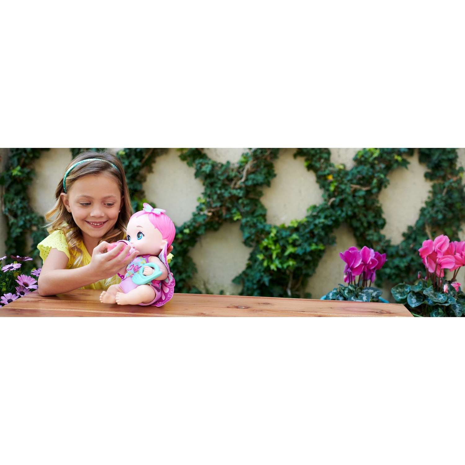 Кукла My Garden Baby Малышка-фея Цветочная забота Розовая GYP10 GYP10 - фото 11