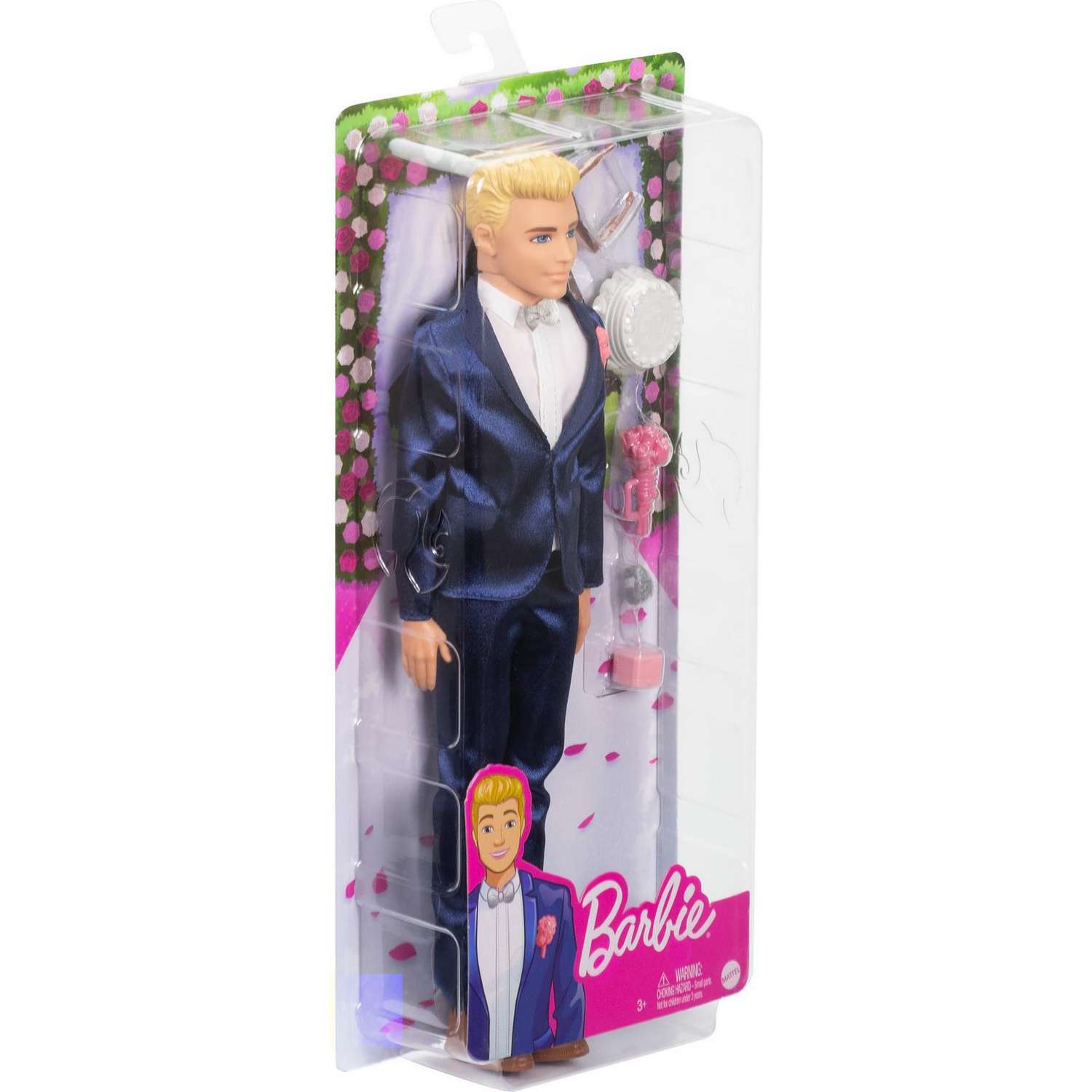 Кукла Barbie Кен Жених в свадебном костюме GTF36 GTF36 - фото 3