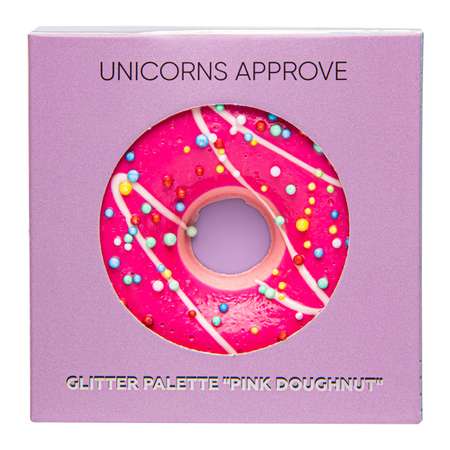 Палетка глиттеров UNICORNS APPROVE Pink Doughnut 4.25г LTA022133