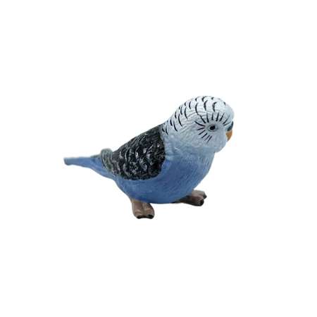 Фигурка животного Детское Время Волнистый попугайчик голубой