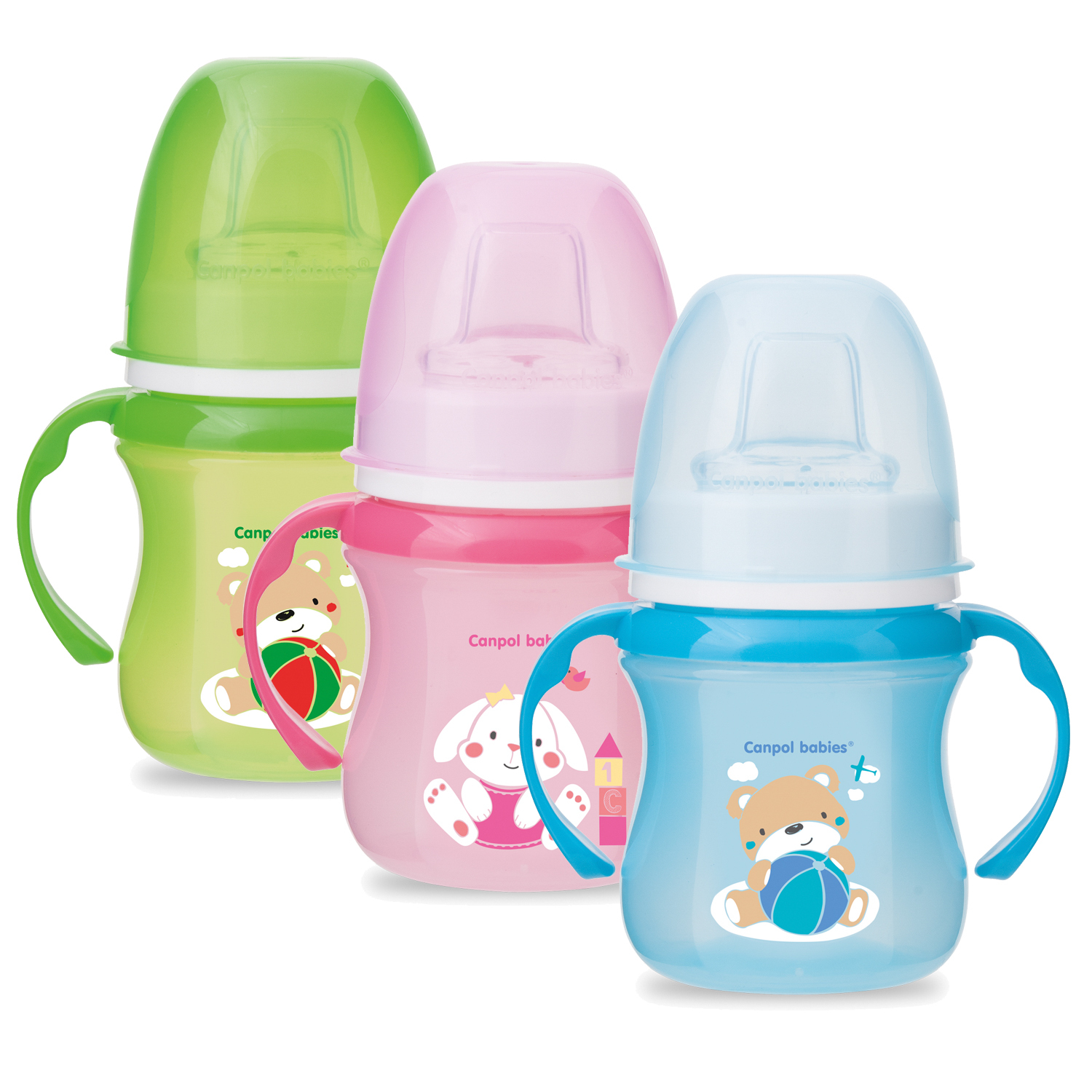 Поильник Canpol Babies обучающий Easy Start 120 мл в ассортименте - фото 1