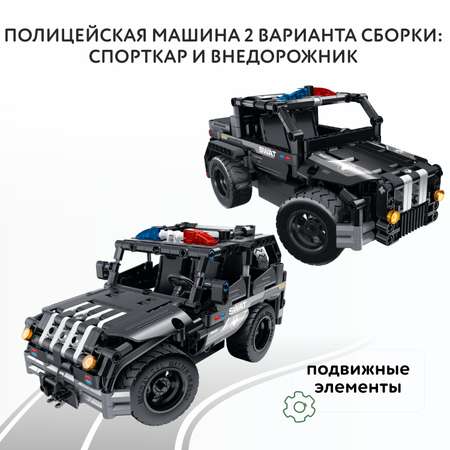 Конструктор Im.Master Полицейская машина блочный