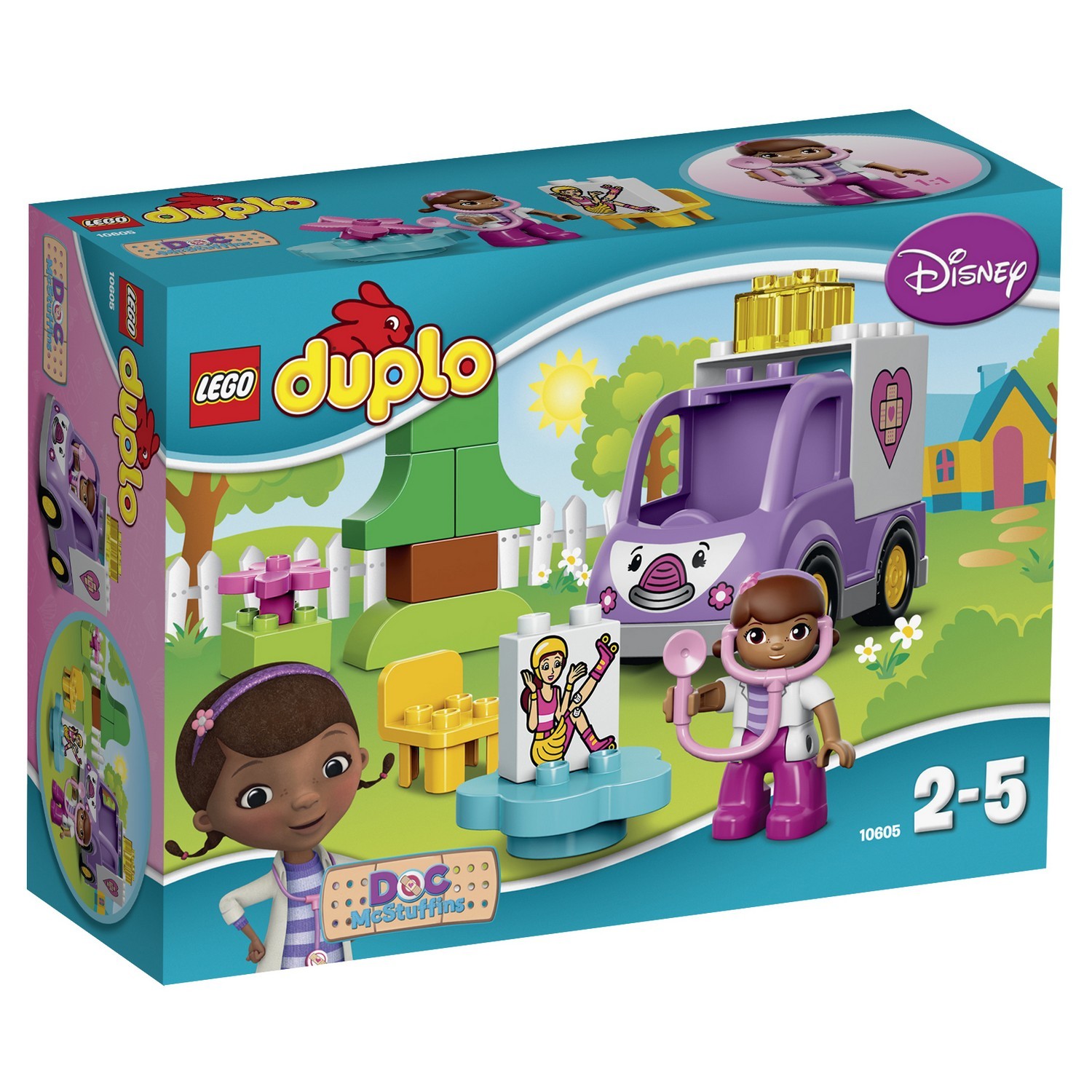 Конструктор LEGO DUPLO Doc McStuffins Скорая помощь Доктора Плюшевой (10605) - фото 2