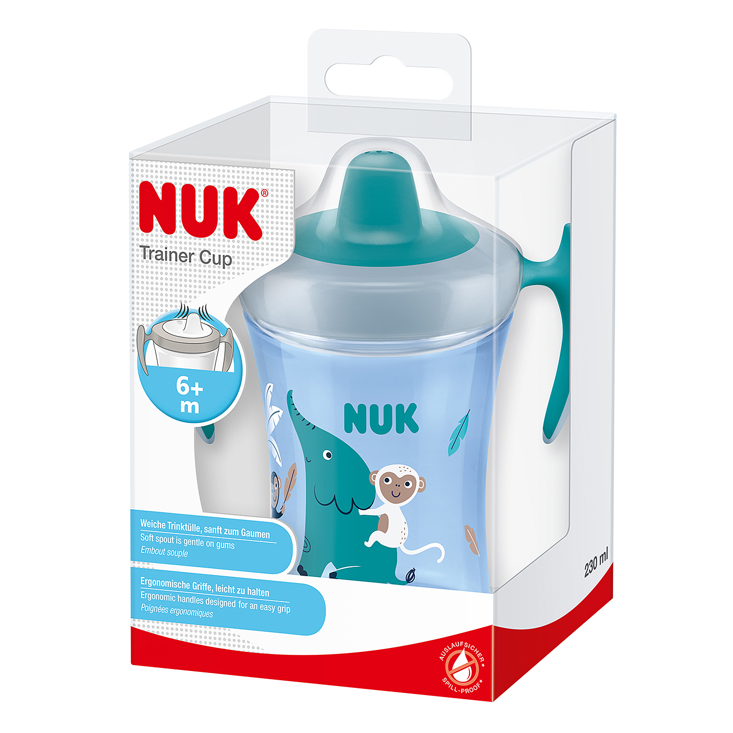 Поильник Nuk Ev Trainer 230мл 10751315 - фото 2