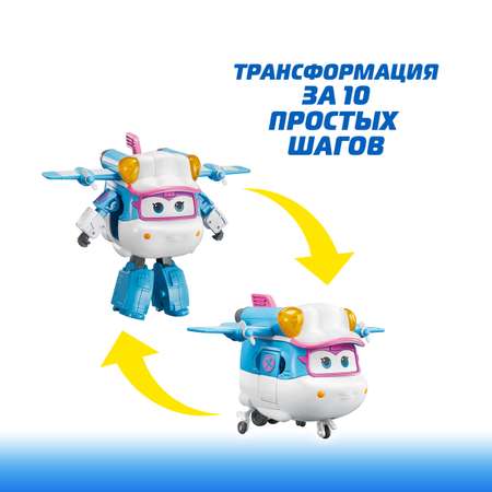 Фигурка Super Wings Трансформер Лайм