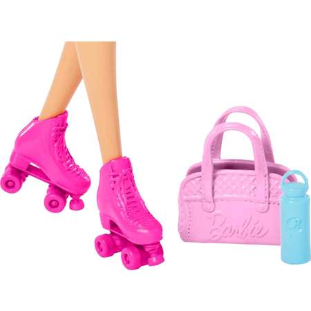 Набор игровой Barbie Спортсменка с щенком с аксессуарами HKT91