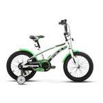Велосипед детский STELS Shadow VC 16 Z010 9.5 Белый-Зеленый 2024