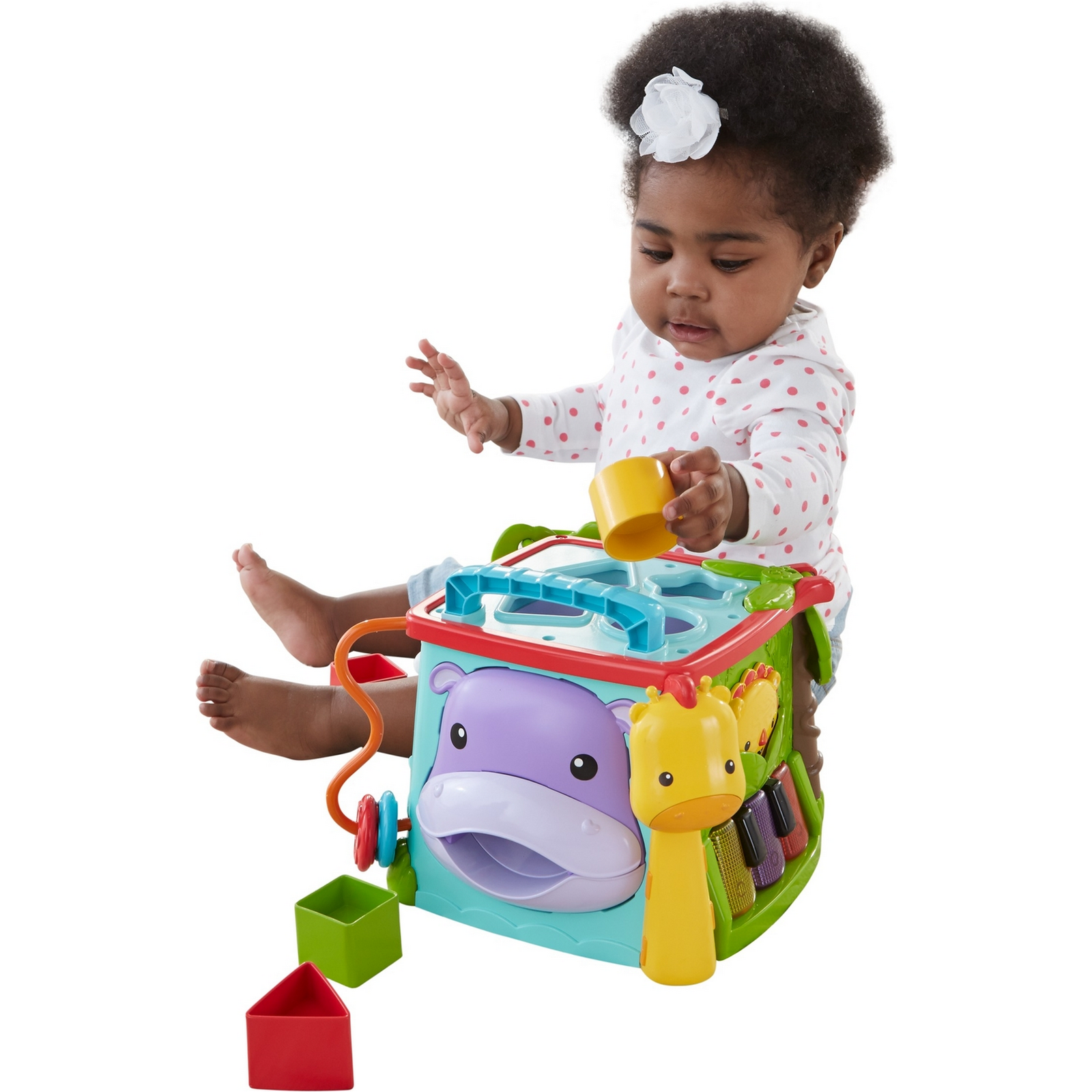 Игрушка Fisher Price Большой музыкальный игровой куб развивающий GHT89 - фото 17