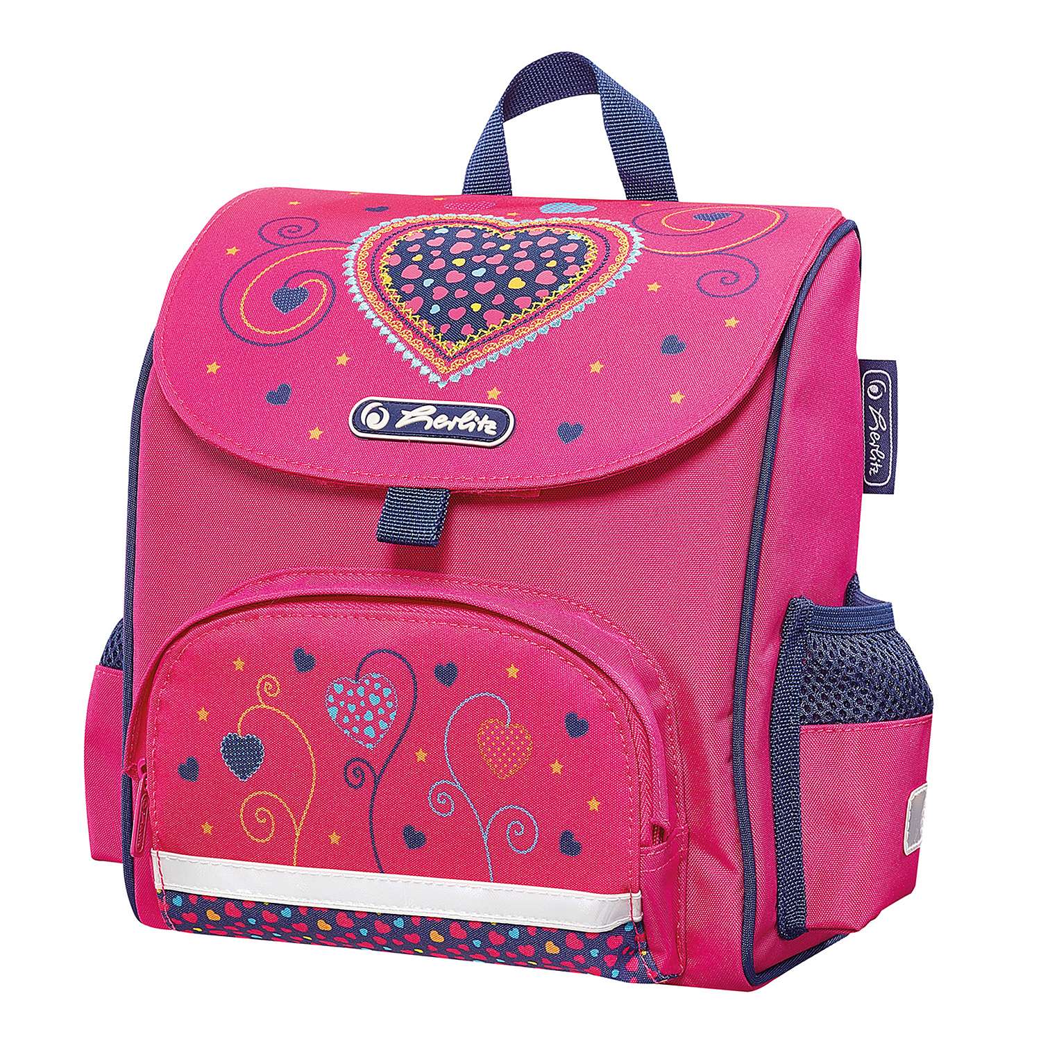 Ранец дошкольный Herlitz Mini Softbag Pink Hearts - фото 1