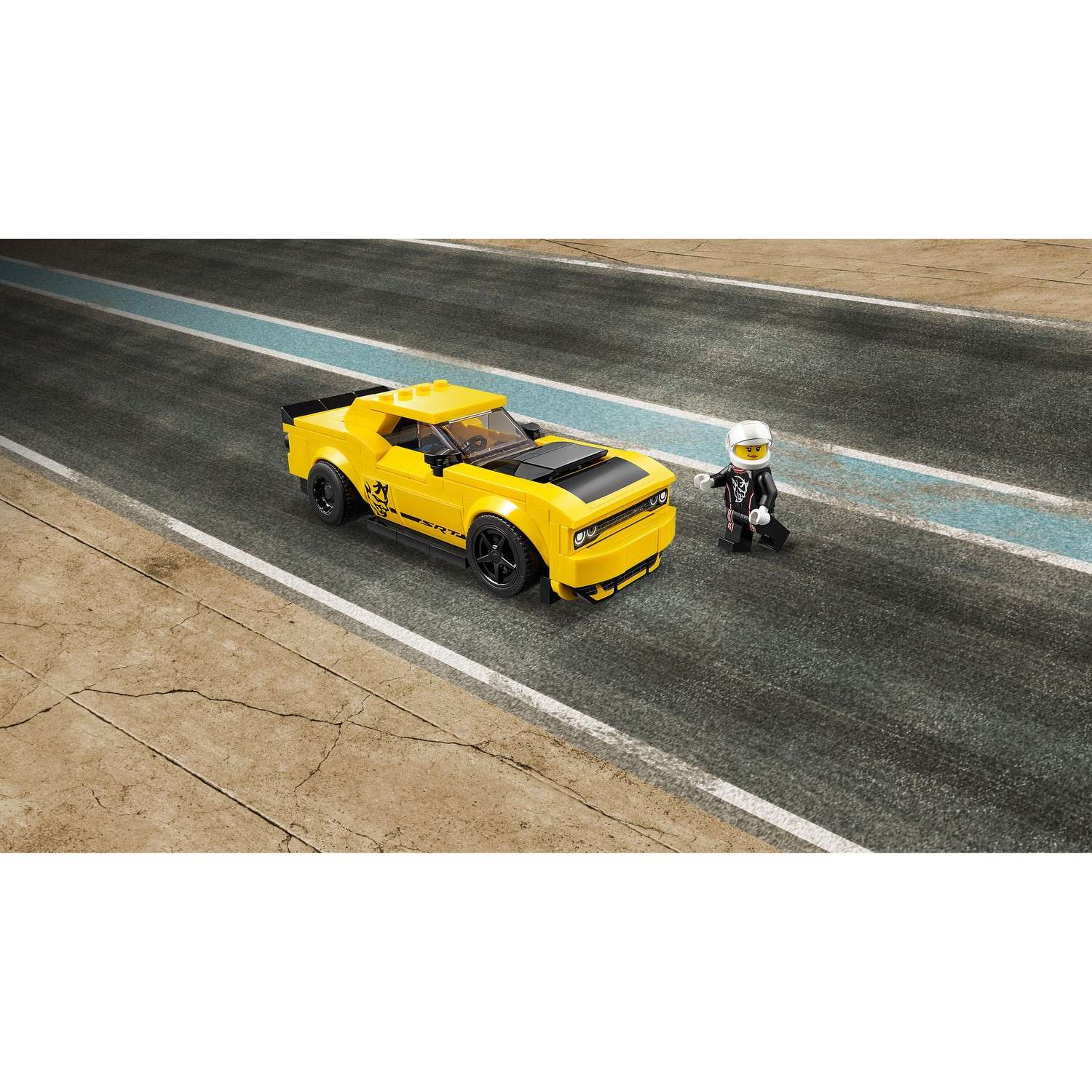 Конструктор LEGO Speed Champions Автомобили 2018 Dodge Challenger SRT Demon+1970 Dodge Charger R/T 75893 - фото 5