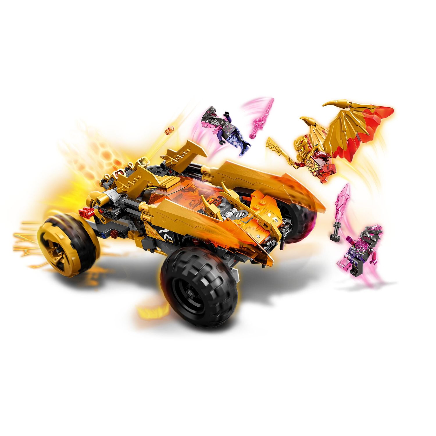 Конструктор LEGO Ninjago Coles Dragon Cruiser 71769 - фото 3