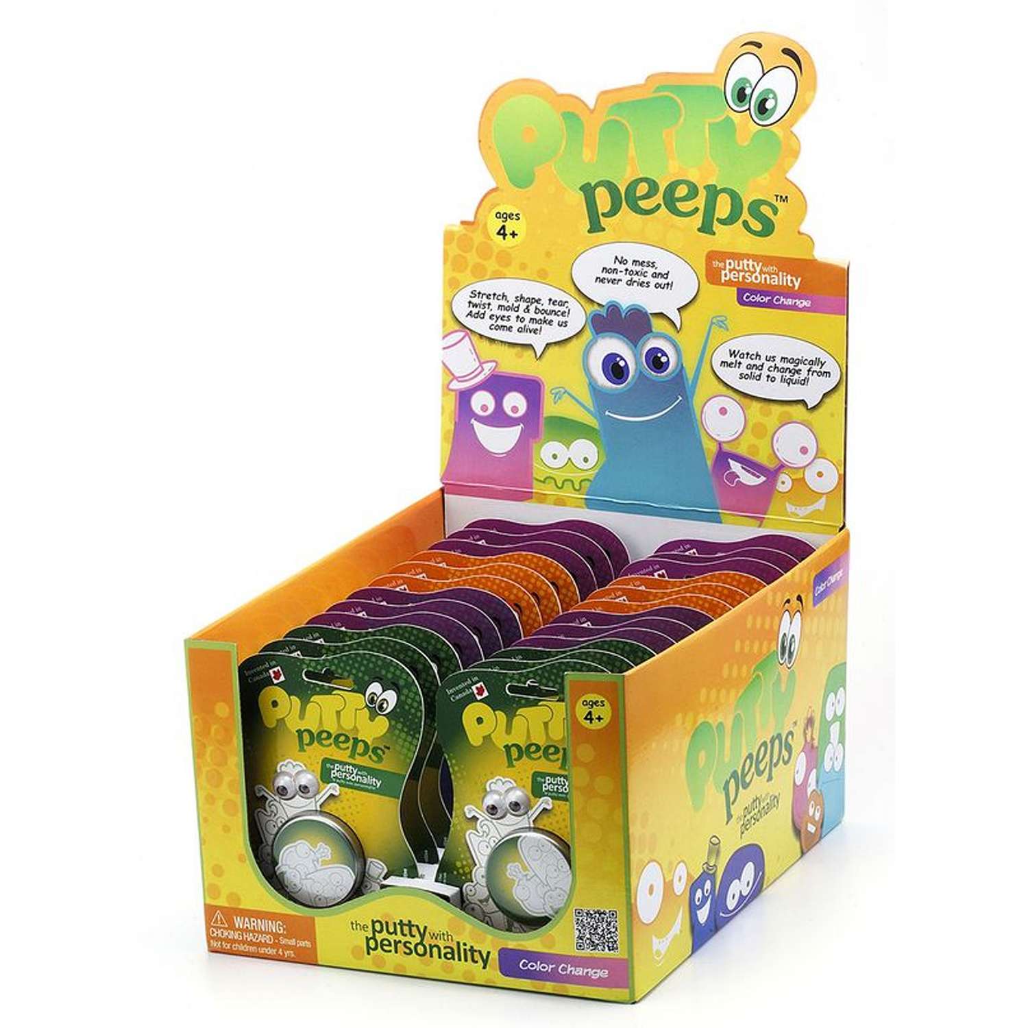 Жвачка PUTTY Peeps для рук теплочувствительная - фото 2