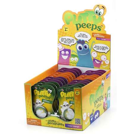 Жвачка PUTTY Peeps для рук теплочувствительная