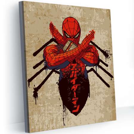 Набор для рисования Marvel картина по номерам Человек паук холст 40*50