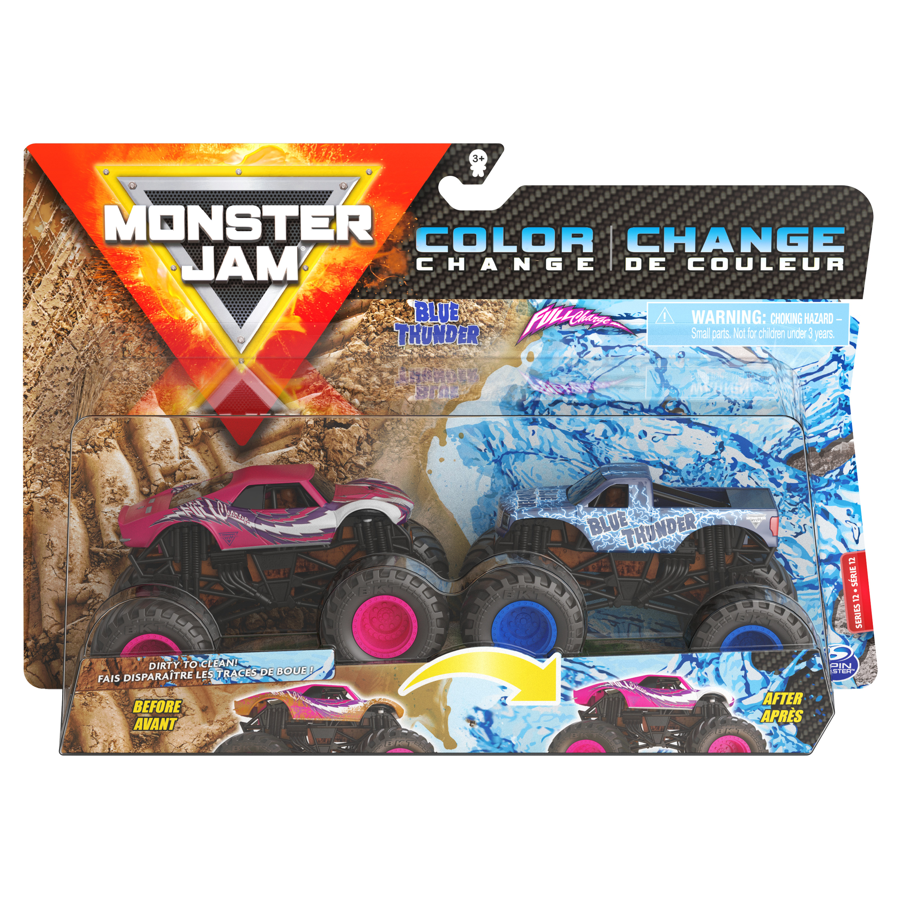 Игровой набор Monster Jam 1:64 инерционный 6060875 - фото 4