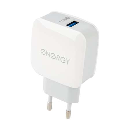 Зарядное устройство Energy для телефона ET-15 Q3.0 USB белый