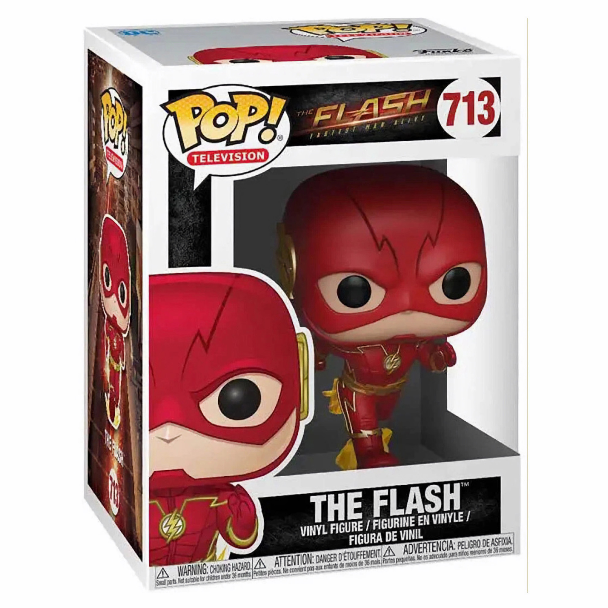 Фигурка Funko POP! Флэш The Flash из сериала Флэш вселенная DC Comics  купить по цене 3999 ₽ в интернет-магазине Детский мир