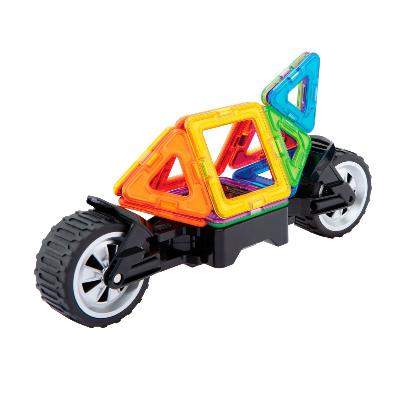 Магнитный конструктор MAGFORMERS Amazing Transform Wheel Set 17 деталей - фото 6