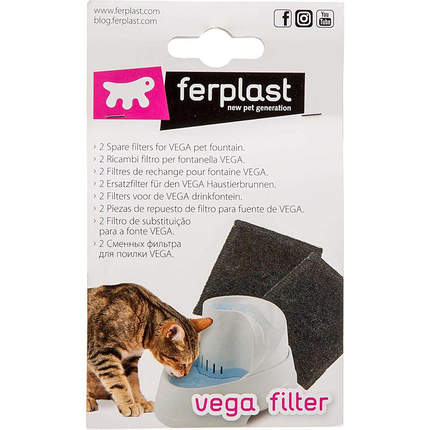 Ferplast vega best sale pet fountain