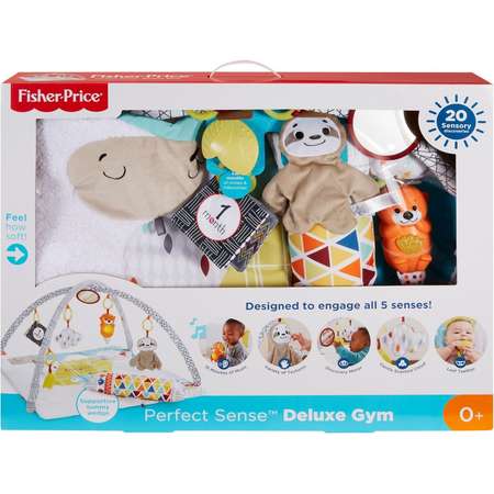 Коврик Fisher Price с дугами Делюкс Гимнастика