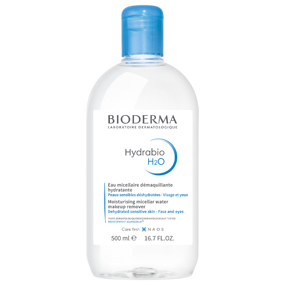 Мицеллярная вода H2O Bioderma Hydrabio очищающая для обезвоженной кожи лица 500 мл - фото 1