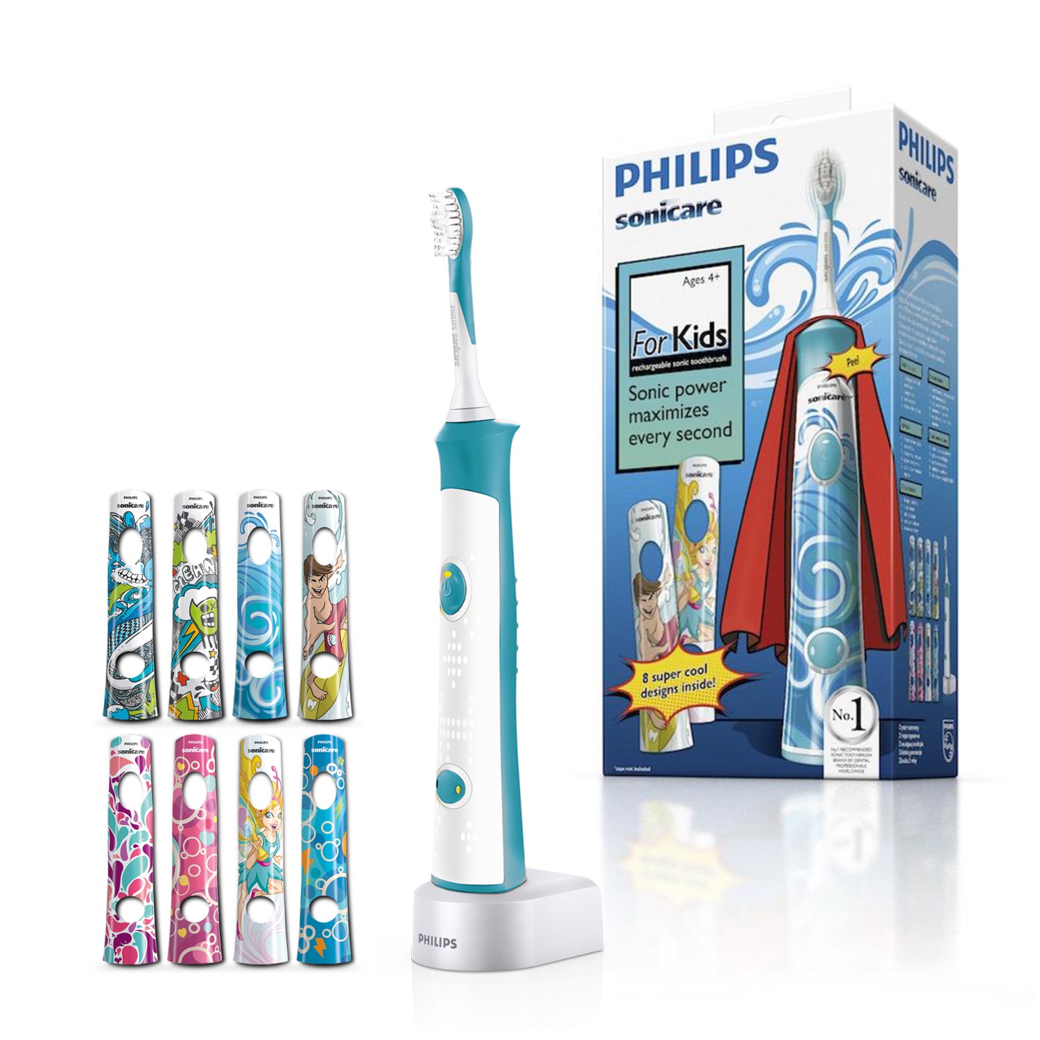 Зубная щетка Philips For kids электрическая c 7 лет HX6311/07 - фото 2