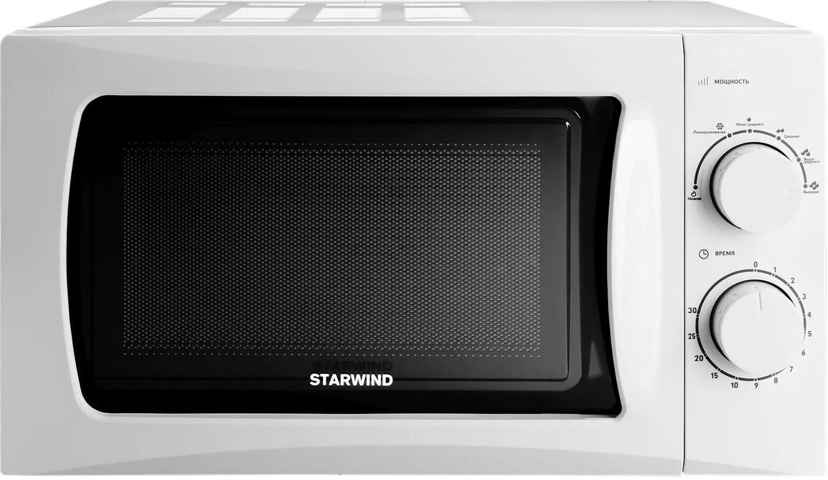 Микроволновая печь StarWind SMW3920 700Вт 20л белый - фото 1