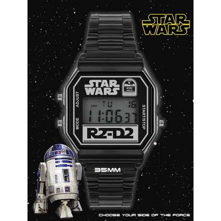 Электронные наручные часы Нестеров Star Wars с R2-D2 SW60302RD