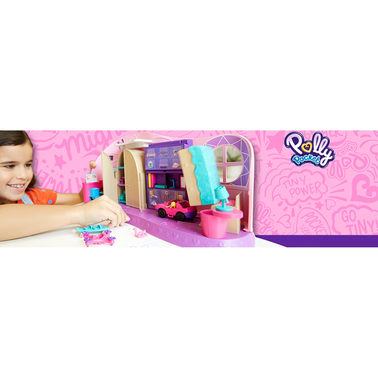 Набор игровой POLLY POCKET Go Tiny Комната FRY98 FRY98 - фото 13