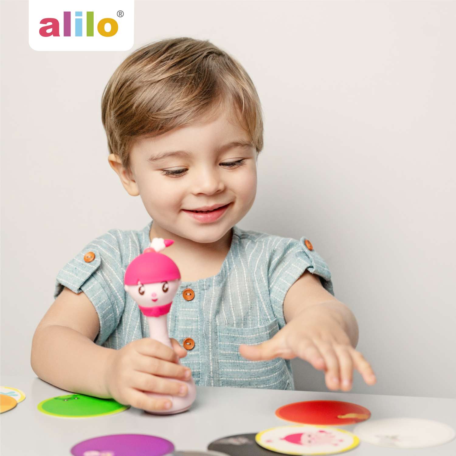 Игрушка интерактивная alilo Малышарики Нюшенька R1 музыкальная  62221 - фото 8