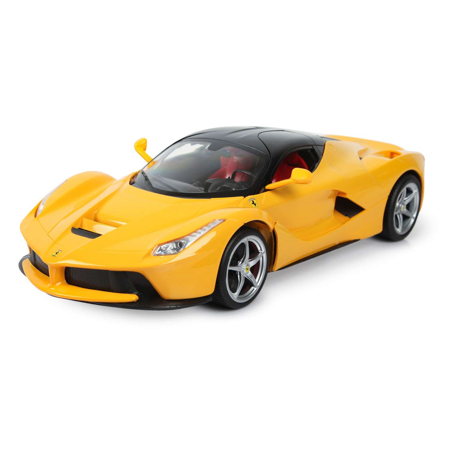 Машина Rastar РУ 1:14 Ferrari USB Желтая 50160 - фото 3