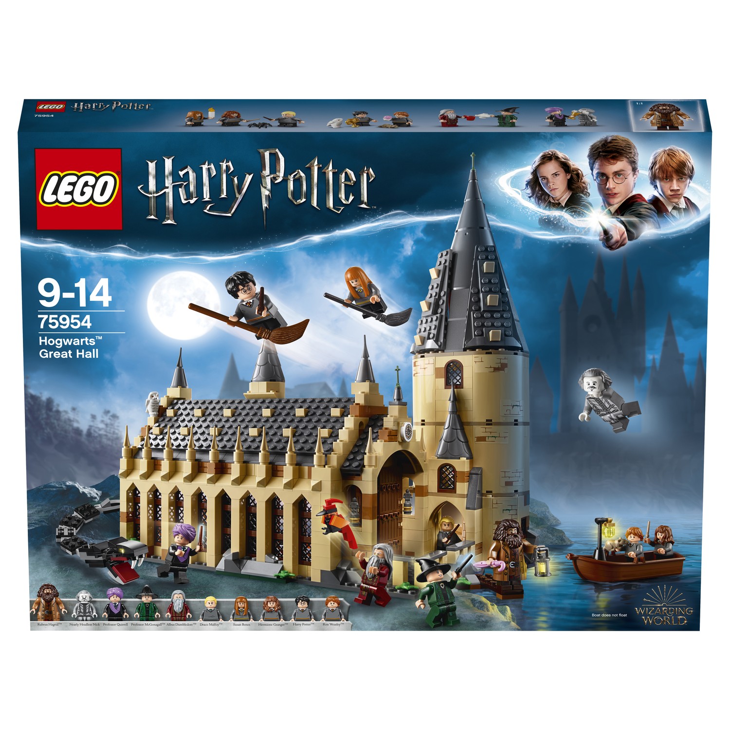 Конструктор LEGO Harry Potter Большой зал Хогвартса 75954 купить по цене  10789 ₽ в интернет-магазине Детский мир