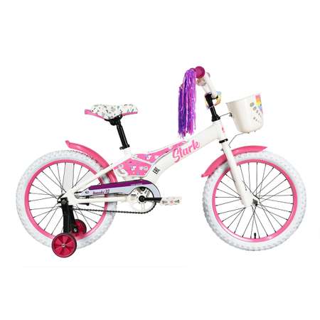 Велосипед Stark 23 Tanuki 18 Girl белый/фиолетовый