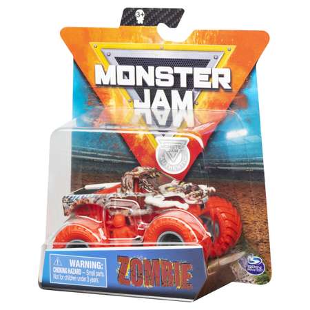 Машинка Monster Jam 1:64 Zombie Neon 6044941/20116896