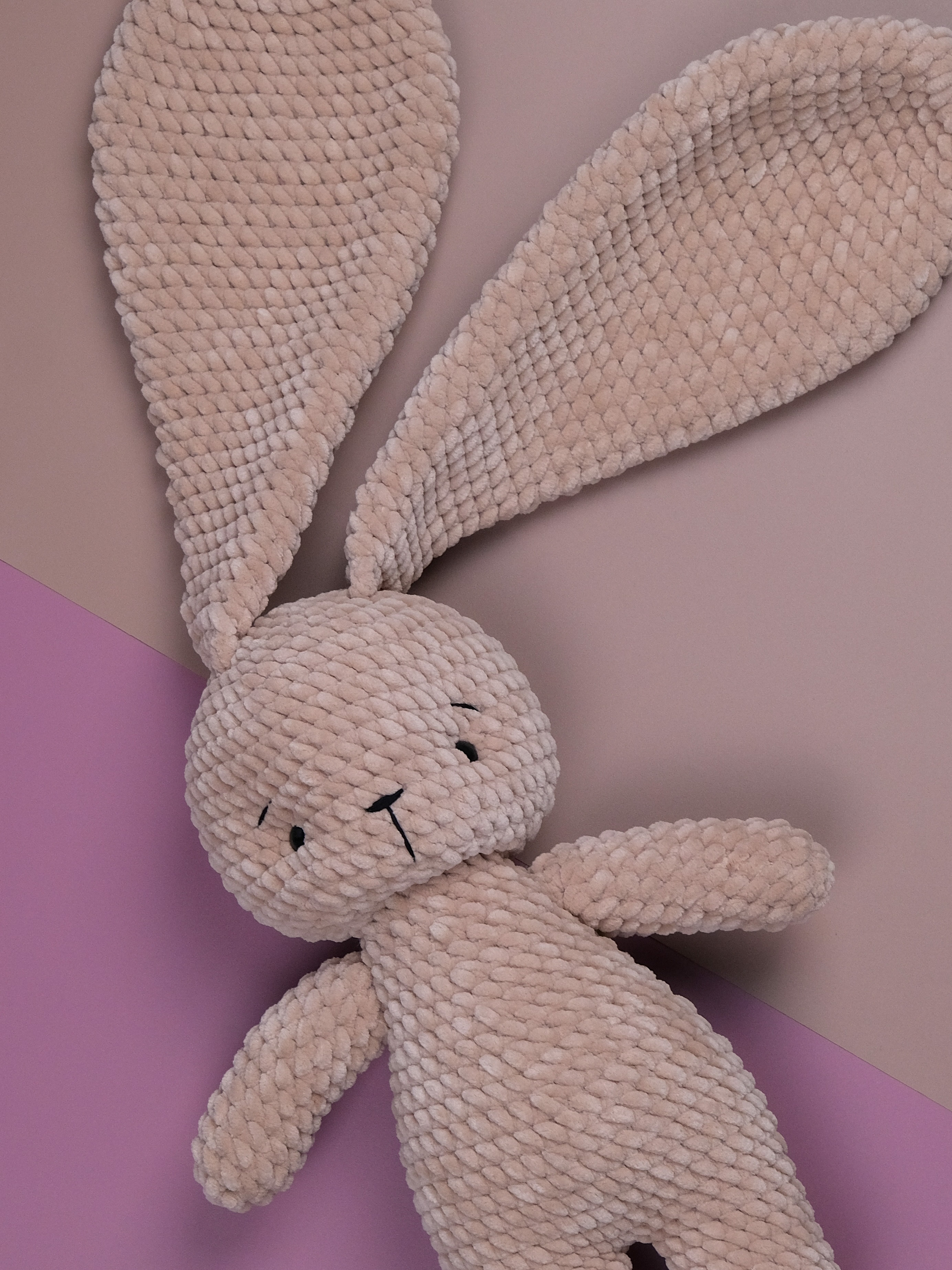 Вязаная игрушка AMIGURUMI.JOY Заяц Космический - фото 7