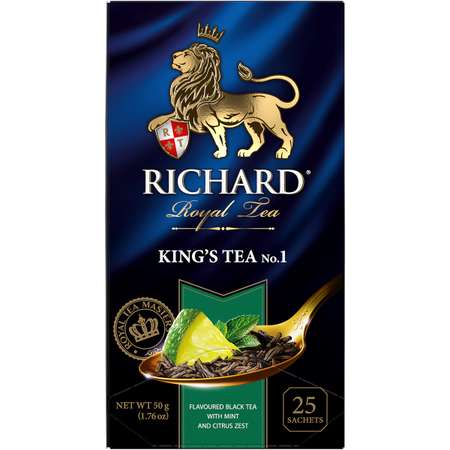 Чай черный Richard Kings Tea 25 пакетиков